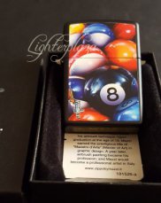 ZH0001280 Zippo lighter 8 Eight Ball by Mazzi