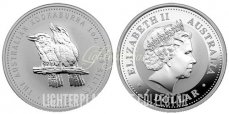 Australien Kookaburra 1 Dollar 1 Unze Silber BU 2006