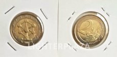 2006. Belgien "Atomium" 2 Euro UNC - Stempeldrehung 30 Grad Betragt