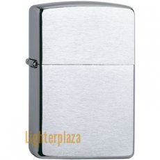 Zippo geborsteld chromen afwerking