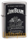 ZA000200JB312 Jim Beam Silver Stencil embleem