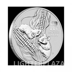 Australie 1 Dollar Silver Lunar 3 - Mouse 2020 en capsule