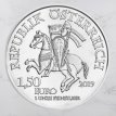 Austria 1.50 euro 1 oza silver Leopold V 2019. 825th anniversary of the first Vienna Mint. Bullion coin mintage: maximum 100,000 pcs.