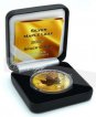 Ag-CND20.5d.1.MapleLeaf Kanada 5 Dollar 1 oz  Silber Ahornblatt 2020 "Space Gold" Gold vergoldet und Ruthenium Finish