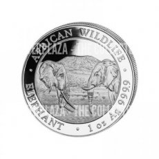 Somalia 1 oz Silver Elephant 2020