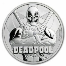 TUVALU - Marvel Series - 1 Dollar DEADPOOL 1 oz Silber 2018