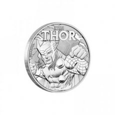 Ag-TUV18.1D.1.Thor TUVALU – Marvel-series – THOR 1 ounce zilver 2018