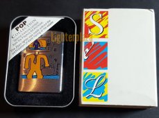 ZB000200SEL599 Zippo Keith Haring TV MAN 1999 Playboy Pop Collection ollection