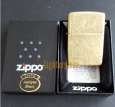 ZB000201FB Zippo Regular Antique Brass 2009