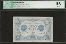 Frankrijk 5 Francs Blauw 14 januari 1973 - P-70 - Gratis verzending