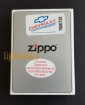 ZC000218CH290 Zippo lighter 2000. CHEVROLET RACING BOWTIE LOGO. Black Matte Finish