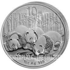 Ag-CHN13.10Y.1.Panda China 10 Yuan Silber Panda 2013