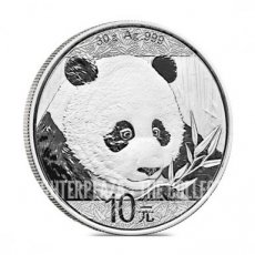 China 10 Yuan 30 g Silber Panda 2018