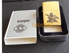 Zippo Anheuser-Busch Eagle Brass