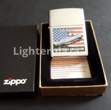 ZF00020131 Zippo Operation Enduring Freedom - High Polish Chrome.