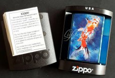 Zippo lighter Orange Fish