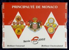 Monaco Coffret BU 2002 scellé