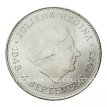 Netherlands 10 Gulden silver Juliana 1973