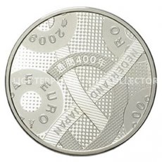 5 Euros argent BE 2009 - 400 ans Pays-Bas-Japon