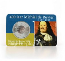 NLCC0002007MR Pays-Bas Coincard 5 Euros 2007 MICHIEL DE RUYTER