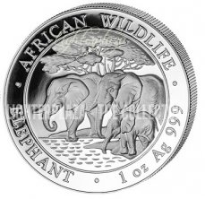 Somalie 1 oz Éléphant 2013