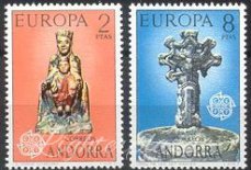 1974. Yvert 81-82 Europa CEPT