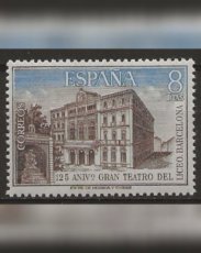 TP-ESP72.01768.00 Spanje 1972. 125e Verjaardag van het Gran Theater van Liceo Barcelona