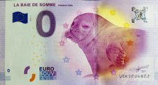 Frankreich Banknote Euro Souvenir - La Baie de Somme - Phoque gris