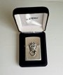 Zippo Feuerzeug 2006 "PIERCING Emblem 3D". Satin Finish