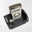 Zippo Feuerzeug 2005 "POISON X-Mas" Emblem Black Ice Finish