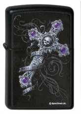 Zippo Aansteker 2010 Spiral True Love - Zwart mat.