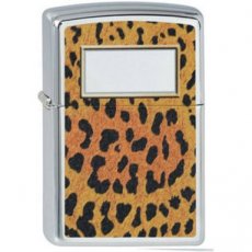 Zippo lighter 2010 " CHEETAH ". High Polish Chrome Finish